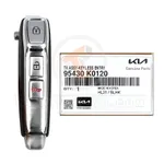 genuine kia soul 2022 2023 flip key remote 3buttons 433mhz pn 95430 k0120 35243 4
