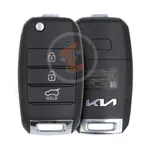 genuine kia picanto 2021 2023 flip key remote 3buttons 433mhz 35396 main