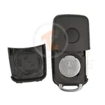 volkswagen all models 2015 2019 3 buttons 433 mhz proximity flip key remote detail