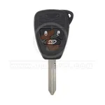 chrysler dodge jeep head key remote shell 3buttons with big trunk aftermarket 35108 front
