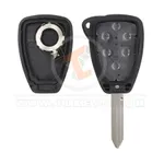 chrysler dodge jeep head key remote shell 4+1 buttons aftermarket 35111 detail