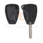 chrysler dodge jeep head key remote shell 3butttons with small trunk aftermarket 35112 detail