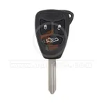 chrysler dodge jeep head key remote shell 3butttons with small trunk aftermarket 35112 front