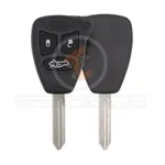 chrysler dodge jeep head key remote shell 3butttons with small trunk aftermarket 35112 main