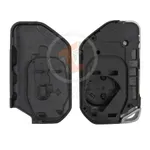 jeep wrangler 2018 2022 flip key remote shell 3buttons aftermarket 35113 detail