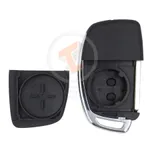 hyundai 2014 2019 flip key remote 4buttons right groove laser blade aftermarket 35299 4