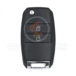 kia flip key remote shell 2buttons sedan trunk huf blade aftermarket 35357 front