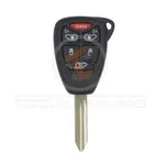 chrysler dodge jeep 2004 2007 head key remote shell 6buttons aftermarket brand chrysler 35401 front