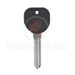 chevrolet 2007 transponder key shell with chip holder  b111 aftermarket brand 35402 back