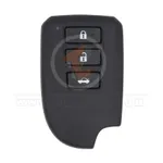 original toyota yaris vios 2015 2017 smart key remote 3buttons 433mhz 35393 front