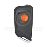 xhorse xkcd02en universal wired flip key remote 4buttons for cadillac type 35532 back