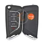 xhorse xkcd02en universal wired flip key remote 4buttons for cadillac type 35532 main