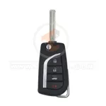 refurbish toyota camry corolla 2018 2022 flip key remote 4buttons 315mhz pn 89070 06790 35286 detail