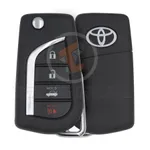 refurbish toyota camry corolla 2018 2022 flip key remote 4buttons 315mhz pn 89070 06790 35286 main