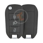peugeot all models 2015 2022 flip key remote 3buttons 434mhz aftermarket 35382 main