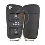 audi a2 a4 s4 cabrio avant quattro 2005 2008 flp key remote 3buttons 433mhz aftermarket 35466 main