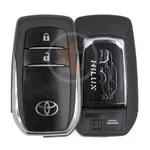 orignal toota hilux fortuner smart key remote 2buttons 315mhz 35522 main