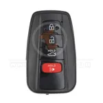 toyota camry 2018 2023 smart key remote 4 buttons 433 mhz pn89904 33570 89904 33770aftermarket 35533 front