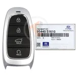 genuine hyundai santa fe 2022 smart key remote 4buttons pn 95440 s1610 35220 detail