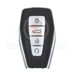 original geely smart key remote 4buttons 433mhz hitag aes 4a chip with start button 35582 front