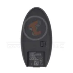 original nissan maxima 2013 2015 smart key remote 4buttons 433mhz pn 285E3 JC07A aftermarket 35480 back