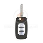 refurbished renault megane3 fluence samsung motors 2009 2015 flip key remote 3buttons 433mhz 35552 blade