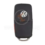 original volkswagen 2012 2016 flipkey remote 3+1buttons 315mhz 34811 back