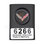 genuine chevrolet corvette 2014 2015 smart remote 6 buttons 434 mhz back