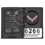 genuine chevrolet corvette 2014 2015 smart remote 6 buttons 434 mhz main