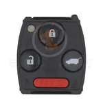 Ooriginal honda pilot 2009 2016 module key remote 3+1 buttons 433mhz pn 72147 SZA P4 35470 front