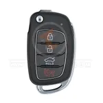 Genuine Hyundai Elantra Flip Remote Key 2017 2018 4B 433MHz_33097_front