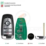 autel ikeyfd005ah universal smart remote key for ford details