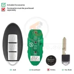 autel ikeyns003al universal smart remote key 3 buttons for nissan details