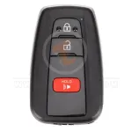 autel ikeyty8a3l smart remote key 3 buttons for toyota front 1
