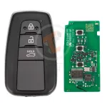 autel ikeyty8a3bl universal smart remote key 3 buttons for toyota
