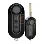 fiat flip remote key shell 2 buttons unlock lock aftermarket blade