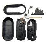 fiat flip remote key shell 2 buttons unlock lock aftermarket details