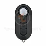 fiat flip remote key shell 3 buttons lock unlock sedan trunk front
