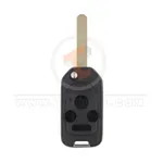 honda accord civic pilot 2003 2013 modified flip key remote shell 3+1 buttons aftermarket 34855 key
