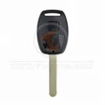 honda 2003 2014 head remote key shell 2+1 buttons hon66 back 33389