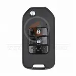 honda flip key remote shell 2 buttons front 33402