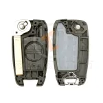 hyundai accent 2018 2022 flip remote key shell 4 buttons inside