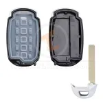 hyundai smart proximity remote key shell 4 buttons cover