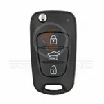 hyundai 2010 2015 flip key remote shell 3 buttons sedan hyn14r blade front 34181