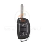 hyundai flip key remote shell 2buttons hyn14 blade aftermarket 34898 key
