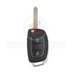 hyundai flip key remote shell 2buttons hyn14r blade aftermarket 34897 key