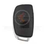 hyundai flip key remote shell 2buttons right cutting laser blade aftermarket 34896 back