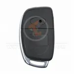 Hyundai Sonata 2012 2016 Chrome Flip Key Remote Shell 3 buttons small trunk aftermarket back 25225