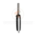 hyundai flip key remote shell 4buttons sedan trunk with left groove laser blade aftermarket 34885 key