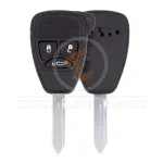dodge jeep chrysler head key remote shell 3 buttons 1